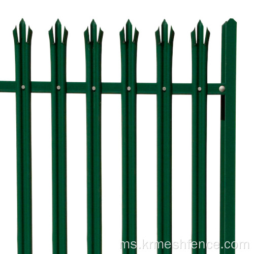 PVC palisade garden pagar / vinil rumput pagar palisade edging